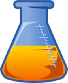 Conical flask illustration