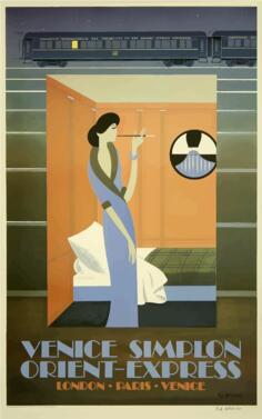 Orient Express promotional poster