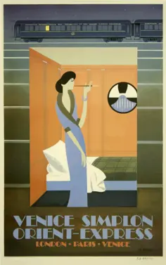 Orient Express promotional poster