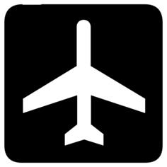 Airport sign vector image