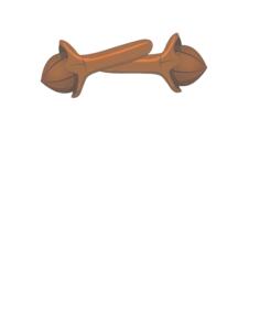 Two cloves vector image