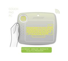 Drawing of ligthweight PC for use with TV