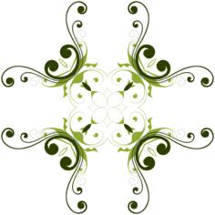 Flourish design clip art