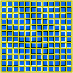 Wavy square optical illusion vector graphics