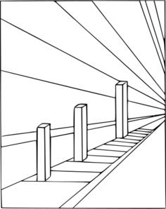 Vector illustration of human perception optical illusion