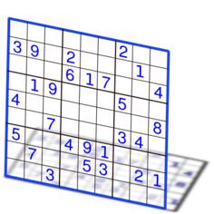 Illustration of classic sudoku