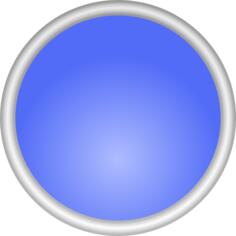 Color shiny button vector image