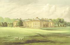Holme Lacy House vector graphics