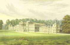 Wentworth House vector clip art