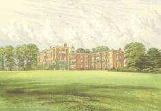 Temple Newsam vector image