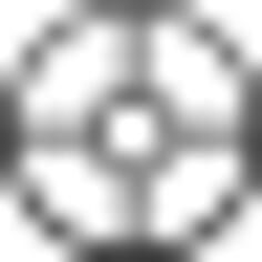 Vector clip art of round ancient sacred symbol
