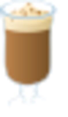 Vector clip art of cup of hot cocoa
