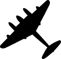 British multi-role combat aircraft vector graphics