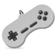 Vector illustration of game console two hand joystick
