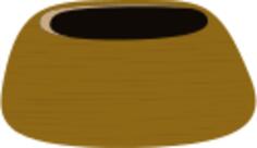 Image of decor plant wooden basket