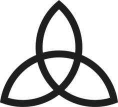 Triquetra drawing