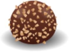 Praline vector image