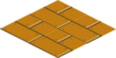 Brown floor tiles pattern vector illustration