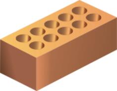 Vector image of construction element