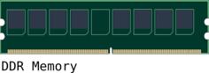 Image of DDR computer memory module
