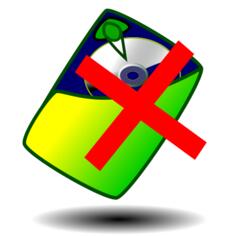 Drawing of green HDD sign