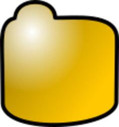 Image of file separation tag web icon