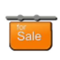 For sale sign vector drawing