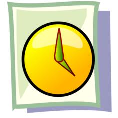 Vector graphics of temporary file PC icon in pastel colour