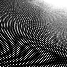 Vector image of hollow sticker in black and white