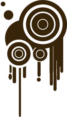 Abstract design element vector image