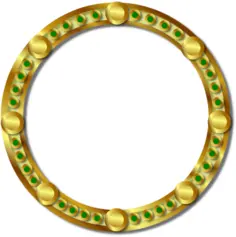 Solar disc vector image