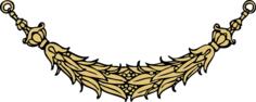 Decorative swag vector image