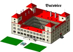 Bucovice Chateau vector graphics