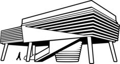 Vector illustration of modern building