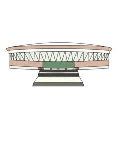Philippine Arena vector drawing