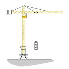 Crane vector illustration