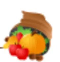 Vector image of fruits and vegetables