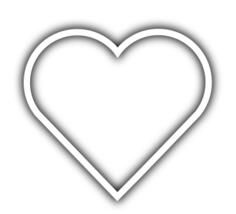 Grayscale eart icon vector image