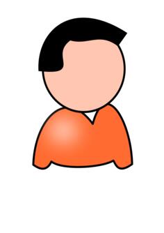 Vector graphics of pink guy avatar
