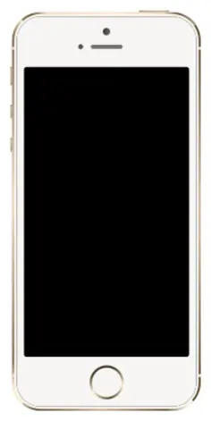 Vector image of iPhone 5S