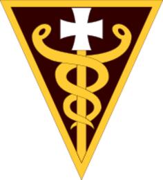 3rd Medical Command sign vector image
