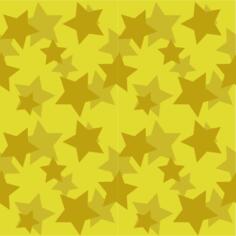Vector image of gold stars seamless pattern