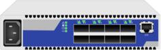Mellanox IS5022 8 Ports vector drawing