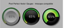 Gauge vector clip art