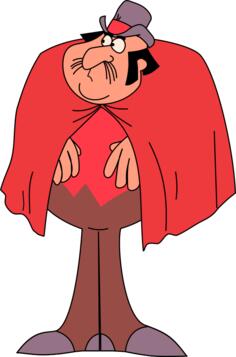 Vector graphics of cartoon character