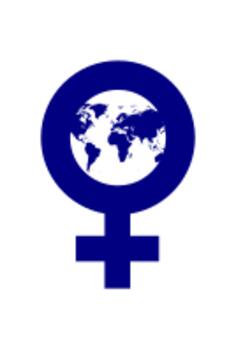 Vector clip art of females of the Earth sign