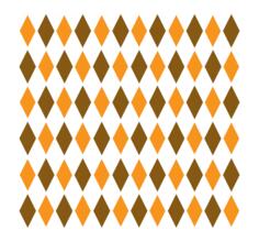 Vector clip art of diamond background pattern