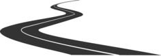 Country road vector image