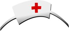 Nursing cap vector drawing