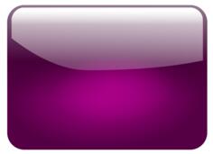Gloss violet square button vector graphics